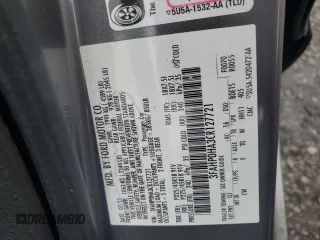 2012 Ford Fusion SE with VIN 3FAHP0HA3CR127721, listed as a Copart auction lot 64726335 with 175,332 mi miles and Salvage title. Bid and sale history available at DreamBid. Image 12.
