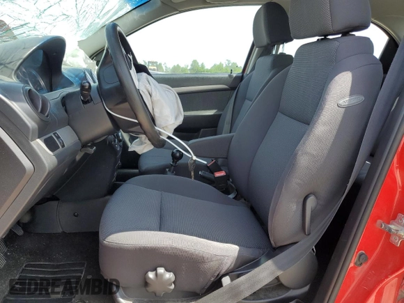 2009 Chevrolet Aveo 1LT z VIN KL1TD56E49B331612, wystawiony jako Copart lot #57293475 z przebiegiem Nie podano mil oraz Szkoda całkowita • Salvage title. Historia ofert i sprzedaży dostępna na DreamBid. Obrazek 7.