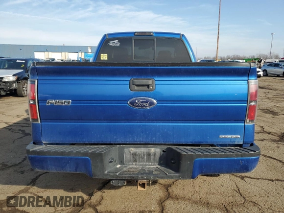 2014 Ford F-150 XL with VIN 1FTMF1EF4EFC56312, listed as a Copart auction lot 80866324 with 184,483 mi miles and Clean Title. Bid and sale history available at carsss.com. Image 6.