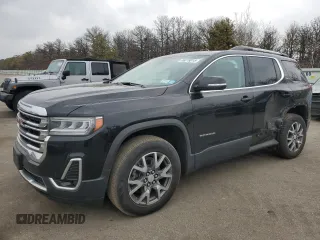 2022 GMC Acadia SLT with VIN 1GKKNUL48NZ147531, listed as a Copart auction lot 46819815 with 48,365 mi miles and Salvage title. Bid and sale history available at DreamBid. Image 1.
