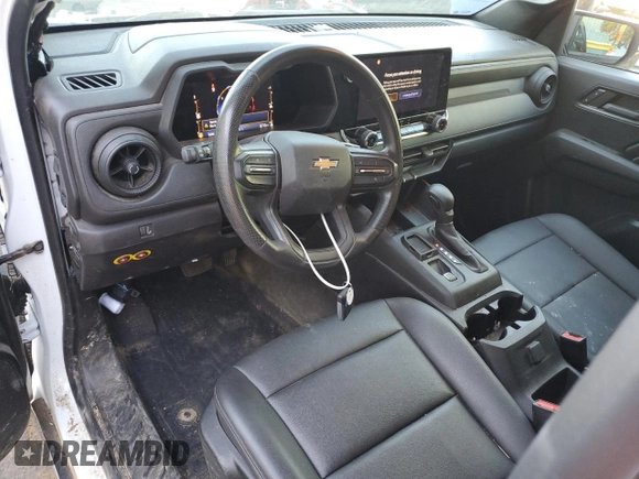 2023 Chevrolet Colorado 2WD Work Truck with VIN 1GCGSBEC3P1257245, listed as a Copart auction lot 63418715 with 9,715 mi miles and Clean title. Bid and sale history available at DreamBid. Image 8.