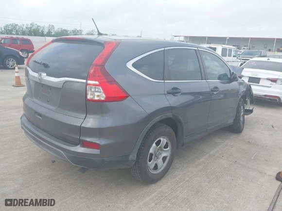 2015 Honda CR-V LX with VIN 3CZRM3H39FG713750, listed as a IAAI auction lot 41938871 with 53,141 mi miles. Bid and sale history available at carsss.com. Image 4.