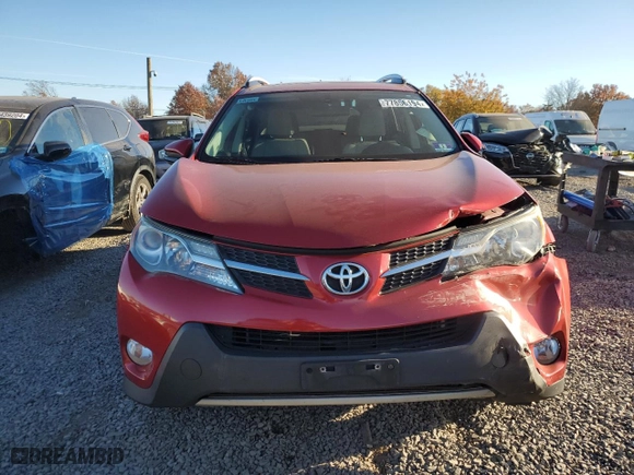 2015 Toyota RAV4 XLE with VIN 2T3RFREV0FW274981, listed as a Copart auction lot 77856194 with 183,968 mi miles and Salvage Title. Bid and sale history available at carsss.com. Image 5.