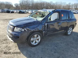 2011 Jeep Compass Latitude with VIN 1J4NF1FB0BD191959, listed as a Copart auction lot 47664405 with 164,799 mi miles and Salvage Title. Bid and sale history available at carsss.com. Image 1.