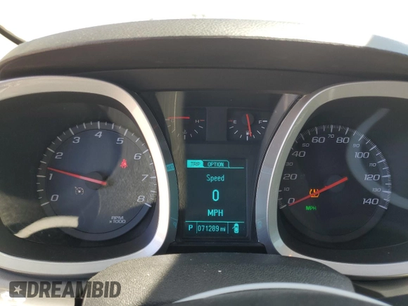 2016 Chevrolet Equinox LT with VIN 2GNALCEKXG1137508, listed as a Copart auction lot 49592905 with 71,289 mi miles and Salvage Title. Bid and sale history available at carsss.com. Image 9.