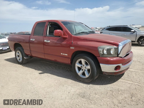2008 Dodge 1500 SLT with VIN 1D7HA18268J171875, listed as a Copart auction lot 51164035 with 259,676 mi miles and Salvage title. Bid and sale history available at DreamBid. Image 4.