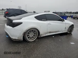 2016 Hyundai Genesis Coupe 3.8L Base with VIN KMHHT6KJ4GU133295, listed as a Copart auction lot 45141395 with 119,991 mi miles and Salvage Title. Bid and sale history available at carsss.com. Image 3.