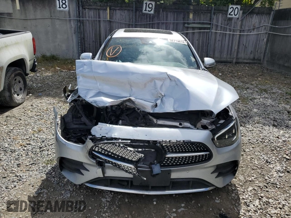 2022 Mercedes-Benz E-Class E 350 with VIN W1KZF8DB8NB022412, listed as a Copart auction lot 43628705 with 36,421 mi miles and Non Repairable. Bid and sale history available at carsss.com. Image 5.
