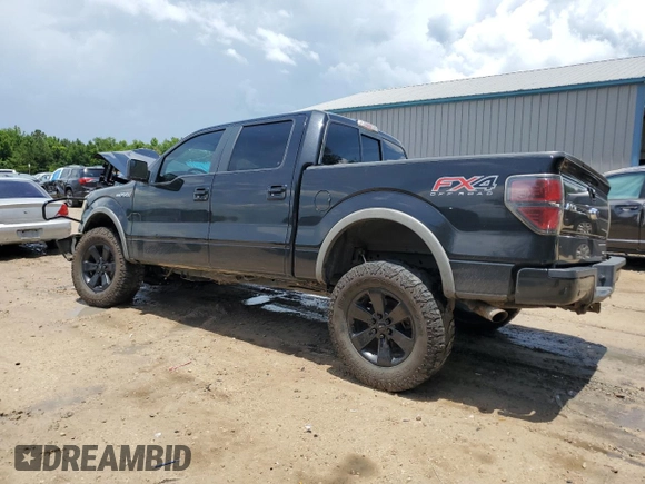 2014 Ford F-150 XL with VIN 1FTFW1EF7EFA05843, listed as a Copart auction lot 60824685 with 170,071 mi miles and Salvage title. Bid and sale history available at DreamBid. Image 2.