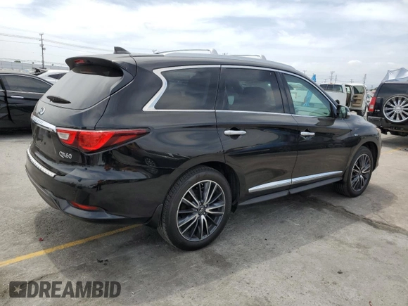 2016 Infiniti QX60 with VIN 5N1AL0MM5GC522443, listed as a Copart auction lot 56608225 with 173,181 mi miles and Salvage Title. Bid and sale history available at DreamBid. Image 3.