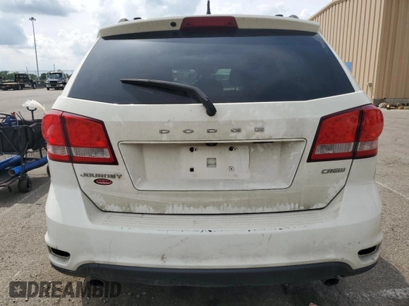 2012 Dodge Journey SXT with VIN 3C4PDCCG4CT243492, listed as a Copart auction lot 59908485 with 319,175 mi miles and Salvage title. Bid and sale history available at DreamBid. Image 6.