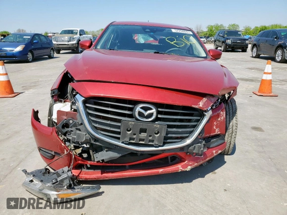 2018 Mazda 3 Sport with VIN 3MZBN1K73JM202577, listed as a Copart auction lot 52208665 with 134,207 mi miles and Salvage Title. Bid and sale history available at DreamBid. Image 5.