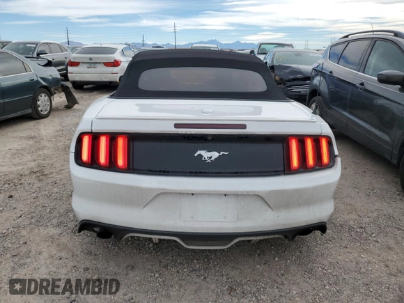 2016 Ford Mustang EcoBoost Premium with VIN 1FATP8UH4G5258046, listed as a Copart auction lot 41047264 with 76,461 mi miles and Salvage title. Bid and sale history available at DreamBid. Image 6.