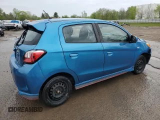 2021 Mitsubishi Mirage ES с VIN ML32AUHJ8MH000557, выставлен на аукционе Copart как лот 56660735 с пробегом 85 171 миль миль и Списание • Salvage title. История ставок и продаж доступна на DreamBid. Изображение 3.
