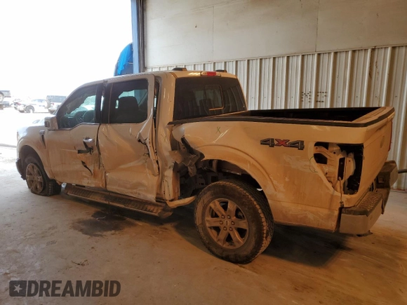 2023 Ford F-150 XL with VIN 1FTEW1EP9PKF30448, listed as a Copart auction lot 44370485 with 35,624 mi miles and Salvage Title. Bid and sale history available at carsss.com. Image 2.