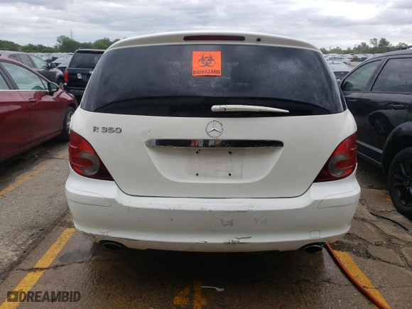 2006 Mercedes-Benz R-Class 3.5L with VIN 4JGCB65EX6A012198, listed as a Copart auction lot 66531824 with 0 mi miles and Salvage Title. Bid and sale history available at carsss.com. Image 6.