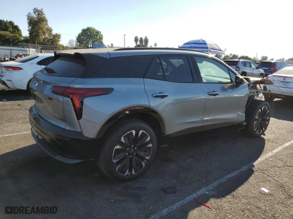 2024 Chevrolet Blazer EV eAWD RS with VIN 3GNKDCRJ7RS211509, listed as a Copart auction lot 69616794 with 6,576 mi miles and Salvage Title. Bid and sale history available at carsss.com. Image 3.