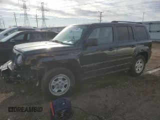 2014 Jeep Patriot Sport with VIN 1C4NJPBA4ED632355, listed as a Copart auction lot 42010745 with 54,484 mi miles and Salvage Title. Bid and sale history available at carsss.com. Image 1.