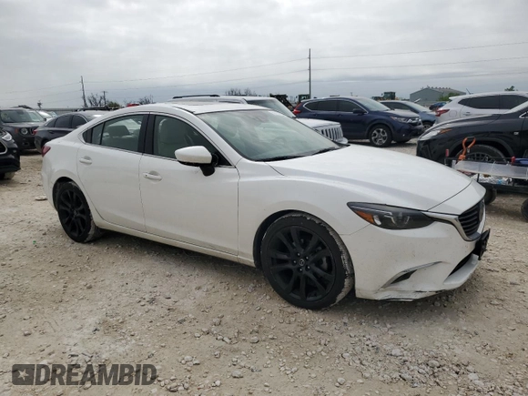 2016 Mazda 6 i Grand Touring with VIN JM1GJ1W52G1470975, listed as a Copart auction lot 50434455 with 116,788 mi miles and Clean Title. Bid and sale history available at DreamBid. Image 4.