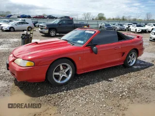 1995 Ford Mustang z VIN 1FALP45T5SF174879, wystawiony jako Copart lot #55728545 z przebiegiem 58 016 mil mil oraz Szkoda całkowita • Salvage title. Historia ofert i sprzedaży dostępna na DreamBid. Obrazek 1.