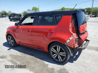 2019 Kia Soul + with VIN KNDJP3A54K7666882, listed as a Copart auction lot 53380235 with 91,946 mi miles and Salvage Title. Bid and sale history available at carsss.com. Image 2.