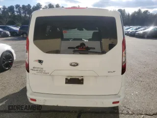 2015 Ford Transit Connect XLT with VIN NM0AE8F77F1202312, listed as a Copart auction lot 87724125 with 100,463 mi miles and Salvage title. Bid and sale history available at DreamBid. Image 6.