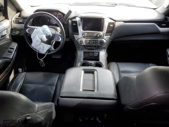 2015 Chevrolet Tahoe LT with VIN 1GNSCBKC8FR246289, listed as a Copart auction lot 81521014 with 102,256 mi miles and Salvage Title. Bid and sale history available at carsss.com. Image 8.