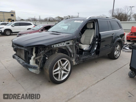 2018 Mercedes-Benz GLS 550 с VIN 4JGDF7DE0JB025674, выставлен на аукционе Copart как лот 47311295 с пробегом 73 783 миль миль и Списание • Salvage title. История ставок и продаж доступна на DreamBid. Изображение 1.