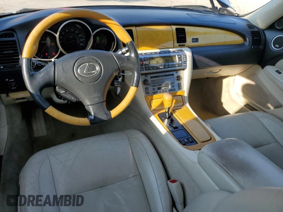 2002 Lexus SC 430 с VIN JTHFN48Y620021207, выставлен на аукционе Copart как лот 62510635 с пробегом 180 533 миль миль и На запчасти • Non repairable. История ставок и продаж доступна на DreamBid. Изображение 8.