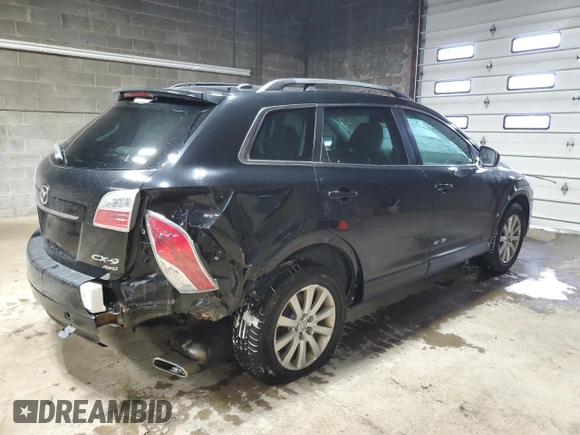 2010 Mazda CX-9 Sport with VIN JM3TB3MV6A0226616, listed as a Copart auction lot 87721225 with 134,372 mi miles and Salvage Title. Bid and sale history available at carsss.com. Image 3.