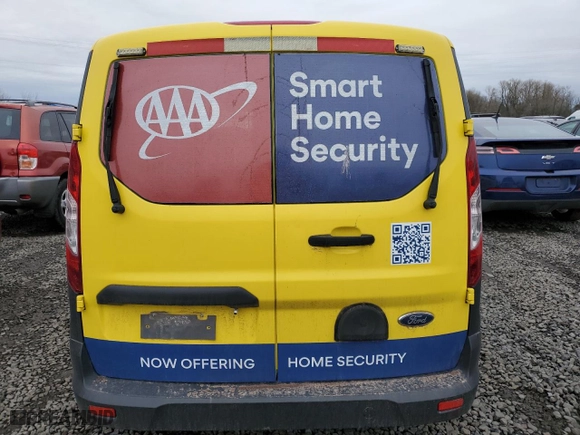 2018 Ford Transit Connect Van XL with VIN NM0LS7E72J1374964, listed as a Copart auction lot 45959445 with 105,840 mi miles and Clean Title. Bid and sale history available at carsss.com. Image 6.