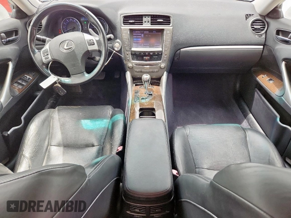2013 Lexus IS 250 with VIN JTHBF5C2XD5191547, listed as a Copart auction lot 63489765 with 150,290 mi miles and Salvage title. Bid and sale history available at DreamBid. Image 8.