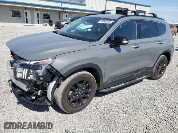 2023 Hyundai Santa Fe XRT with VIN 5NMS64AJXPH494030, listed as a Copart auction lot 48969805 with 20,333 mi miles and Salvage Title. Bid and sale history available at carsss.com. Image 1.