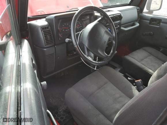 2004 Jeep Wrangler X with VIN 1J4FA39S24P747829, listed as a Copart auction lot 51172355 with 183,073 mi miles and Salvage Title. Bid and sale history available at carsss.com. Image 8.
