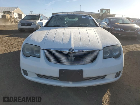 2006 Chrysler Crossfire Limited z VIN 1C3AN65L46X061643, wystawiony jako Copart lot #84632404 z przebiegiem 83 497 mil mil oraz Szkoda całkowita • Salvage title. Historia ofert i sprzedaży dostępna na DreamBid. Obrazek 5.