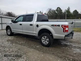2018 Ford F-150 XL with VIN 1FTEW1EG8JFA80405, listed as a Copart auction lot 43652675 with 159,023 mi miles and Clean Title. Bid and sale history available at carsss.com. Image 2.