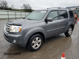 2011 Honda Pilot EX-L with VIN 5FNYF4H67BB015164, listed as a Copart auction lot 51281555 with 180,156 mi miles and Salvage Title. Bid and sale history available at carsss.com. Image 1.