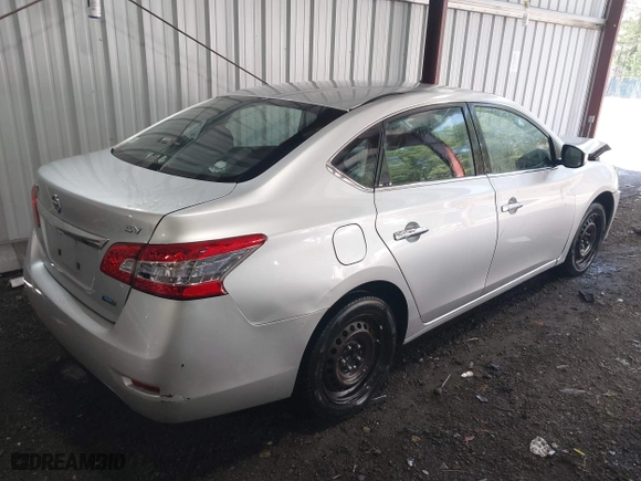 2014 Nissan Sentra SR with VIN 3N1AB7AP1EY202610, listed as a IAAI auction lot 41914461 with 179,107 mi miles. Bid and sale history available at carsss.com. Image 4.