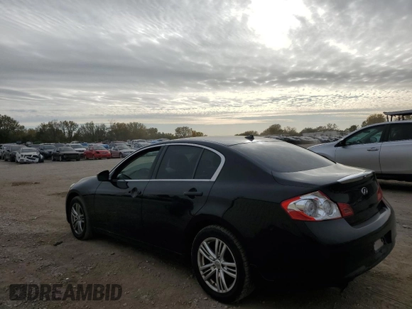 2015 Infiniti Q40 with VIN JN1CV6AR4FM521595, listed as a Copart auction lot 75640594 with 162,311 mi miles and Salvage Title. Bid and sale history available at DreamBid. Image 2.