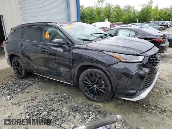 2024 Toyota Highlander LE z VIN 5TDKDRAH5RS536524, wystawiony jako Copart lot #58688105 z przebiegiem Nie podano mil oraz Czysty tytuł • Clean title. Historia ofert i sprzedaży dostępna na DreamBid. Obrazek 4.