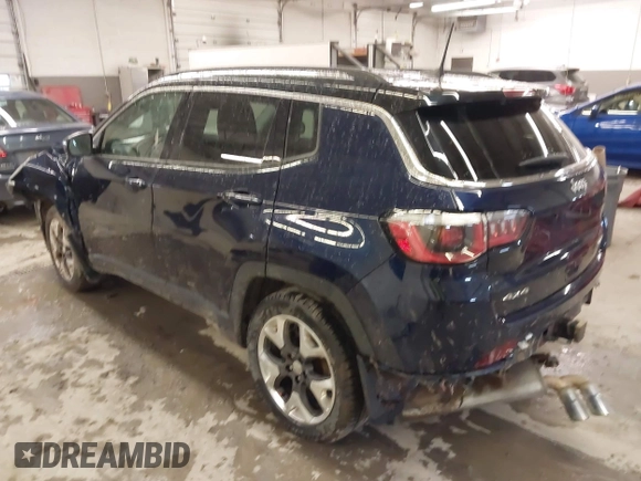 2018 Jeep Compass Limited с VIN 3C4NJDCB9JT175536, выставлен на аукционе IAAI как лот 41990061 с пробегом 51 471 миль миль и . История ставок и продаж доступна на DreamBid. Изображение 3.