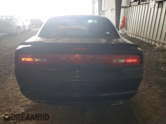 2014 Dodge Charger SE with VIN 2C3CDXBG7EH268734, listed as a Copart auction lot 62922204 with 0 mi miles and Salvage Title. Bid and sale history available at carsss.com. Image 6.