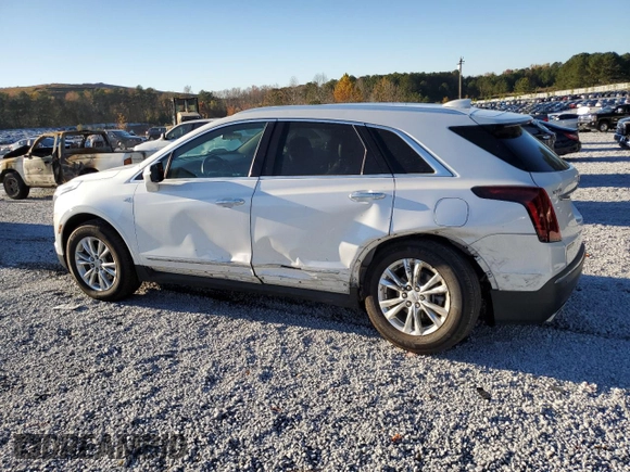 2021 Cadillac XT5 FWD Luxury with VIN 1GYKNAR46MZ171465, listed as a Copart auction lot 80857434 with 58,739 mi miles and Salvage Title. Bid and sale history available at carsss.com. Image 2.