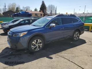 2021 Subaru Outback Touring z VIN 4S4BTAPC5M3215461, wystawiony jako Copart lot #53080715 z przebiegiem 91 766 mil mil oraz Szkoda całkowita • Salvage title. Historia ofert i sprzedaży dostępna na DreamBid. Obrazek 1.