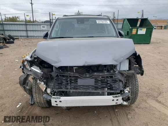 2023 Toyota 4Runner SR5 с VIN JTEMU5JRXP6151804, выставлен на аукционе Copart как лот 53754725 с пробегом 42 106 миль миль и Списание • Salvage title. История ставок и продаж доступна на DreamBid. Изображение 5.
