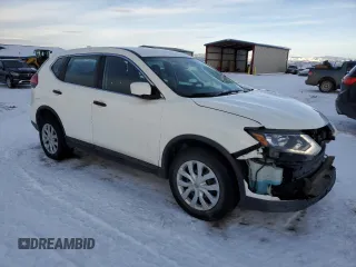2017 Nissan Rogue SV with VIN KNMAT2MV6HP573601, listed as a Copart auction lot 45117385 with 70,856 mi miles and Salvage Title. Bid and sale history available at carsss.com. Image 4.
