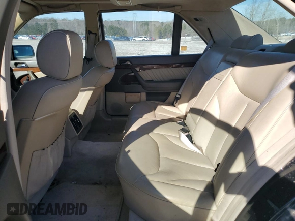 1995 Mercedes-Benz S 320 z VIN WDBGA33E0SA204247, wystawiony jako Copart lot #89249285 z przebiegiem Nie podano mil oraz Szkoda całkowita • Salvage title. Historia ofert i sprzedaży dostępna na DreamBid. Obrazek 10.