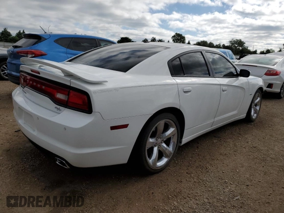 2012 Dodge Charger RT with VIN 2C3CDXCT2CH239697, listed as a Copart auction lot 54951124 with 144,692 mi miles and Salvage Title. Bid and sale history available at DreamBid. Image 3.