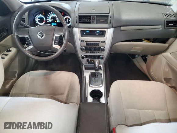 2010 Mercury Milan with VIN 3MEHM0HA0AR635840, listed as a Copart auction lot 56030695 with 157,205 mi miles and Salvage title. Bid and sale history available at DreamBid. Image 8.