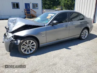 2011 BMW 3 Series 328i xDrive with VIN WBAPK5G55BNN81313, listed as a Copart auction lot 63872385 with 90,744 mi miles and Salvage title. Bid and sale history available at DreamBid. Image 1.